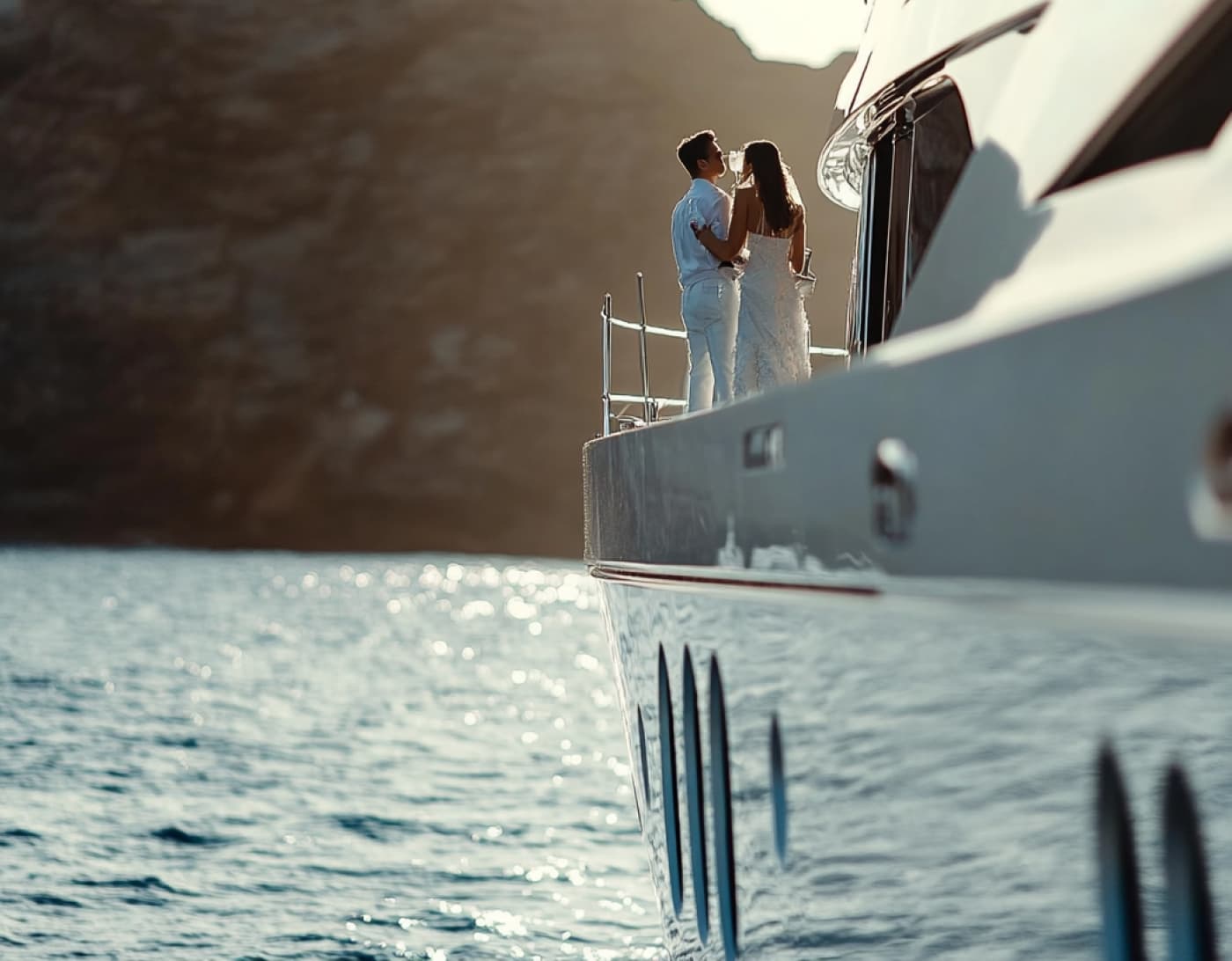 Luxury product showcase